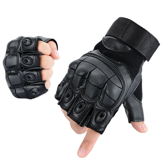 Gants militaire tactique mitaine demi-doigts