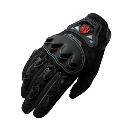 Guantes de motocross resistentes al viento y a las caídas.