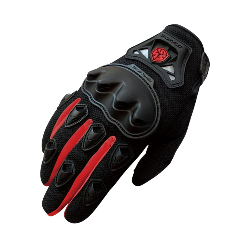 Guantes de motocross resistentes al viento y a las caídas.