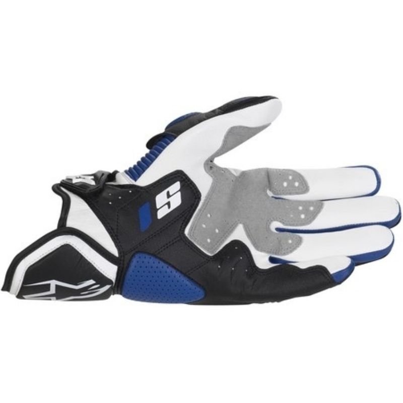 Gants moto cuir respirants de couleurs