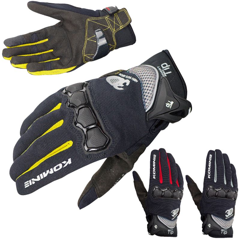 Gants moto été légers en mailles respirantes