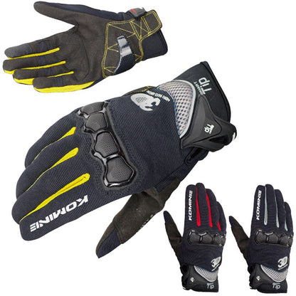 Gants moto été légers en mailles respirantes