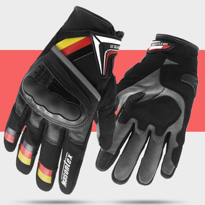 Gants moto hiver unisexe tactile en cuir