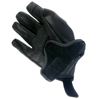Gants moto hiver cuir tactile pour hommes