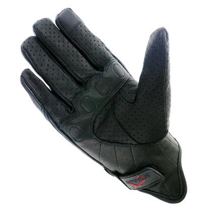 Gants moto hiver cuir tactile pour hommes
