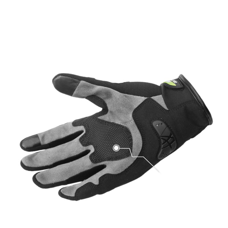Gants moto hiver unisexe tactile en cuir