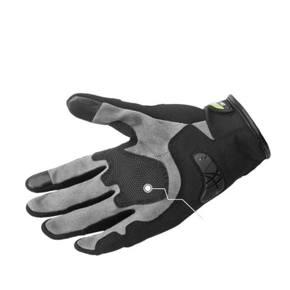 Gants moto hiver unisexe tactile en cuir