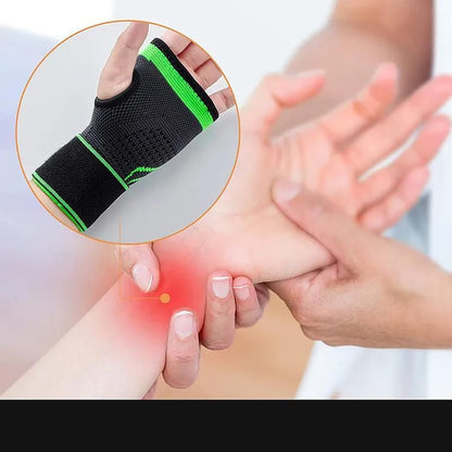 Gants de compression avec support de poignet réglable