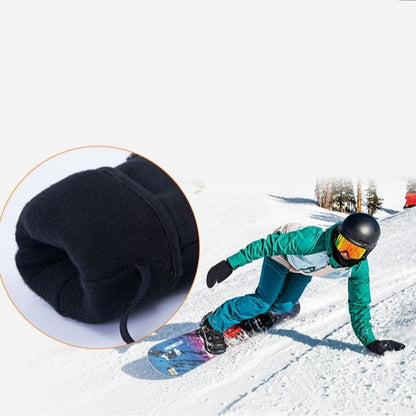 Women's ski gloves, waterproof mittens