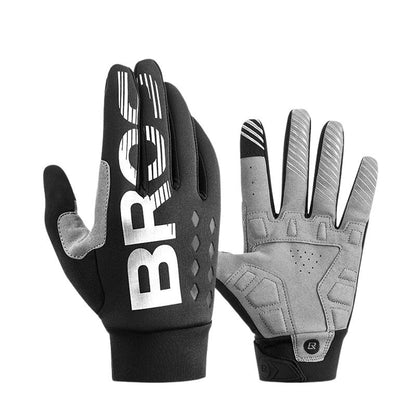 Warm and lightweight winter cycling gloves
