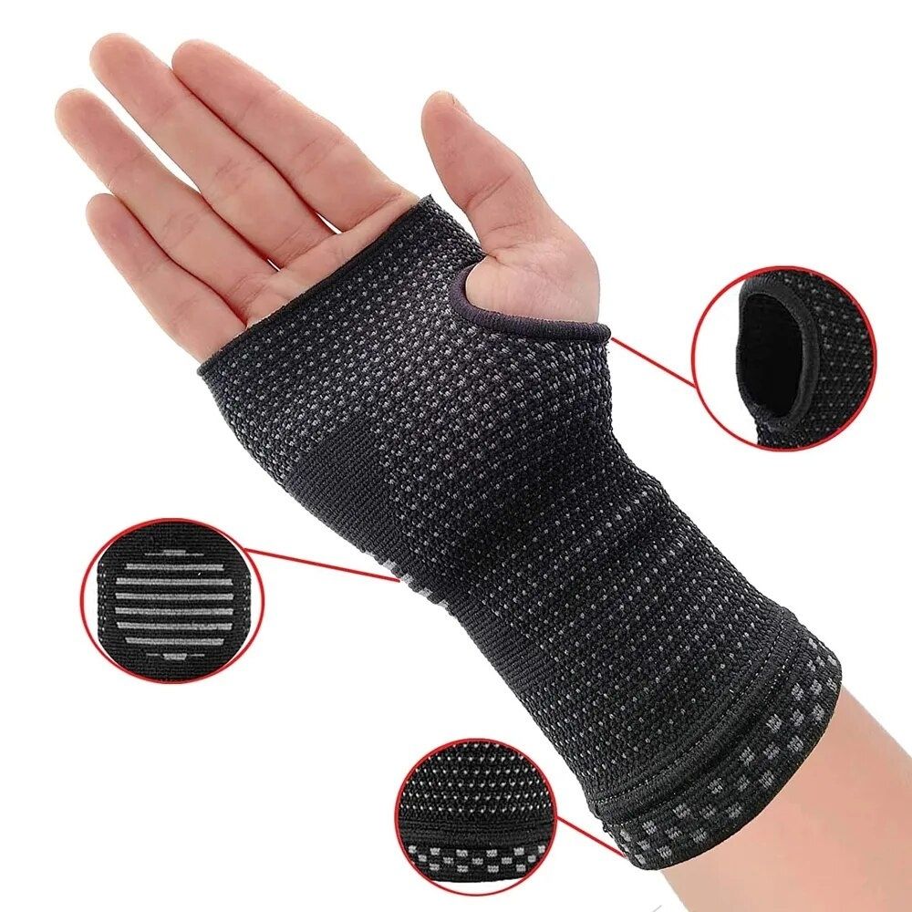 Gants de compression sans doigts anti-douleurs