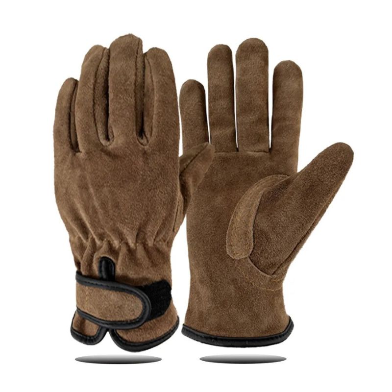 Guantes de jardinería de cuero de alta protección