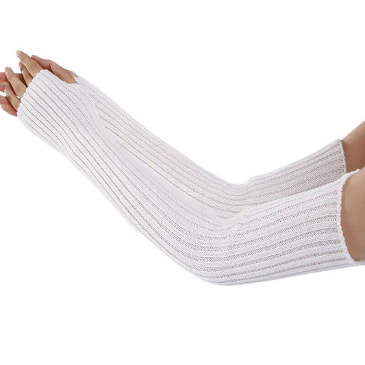 Gants longs femme sans doigts à la mode