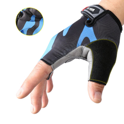 Breathable cycling gloves with patterns