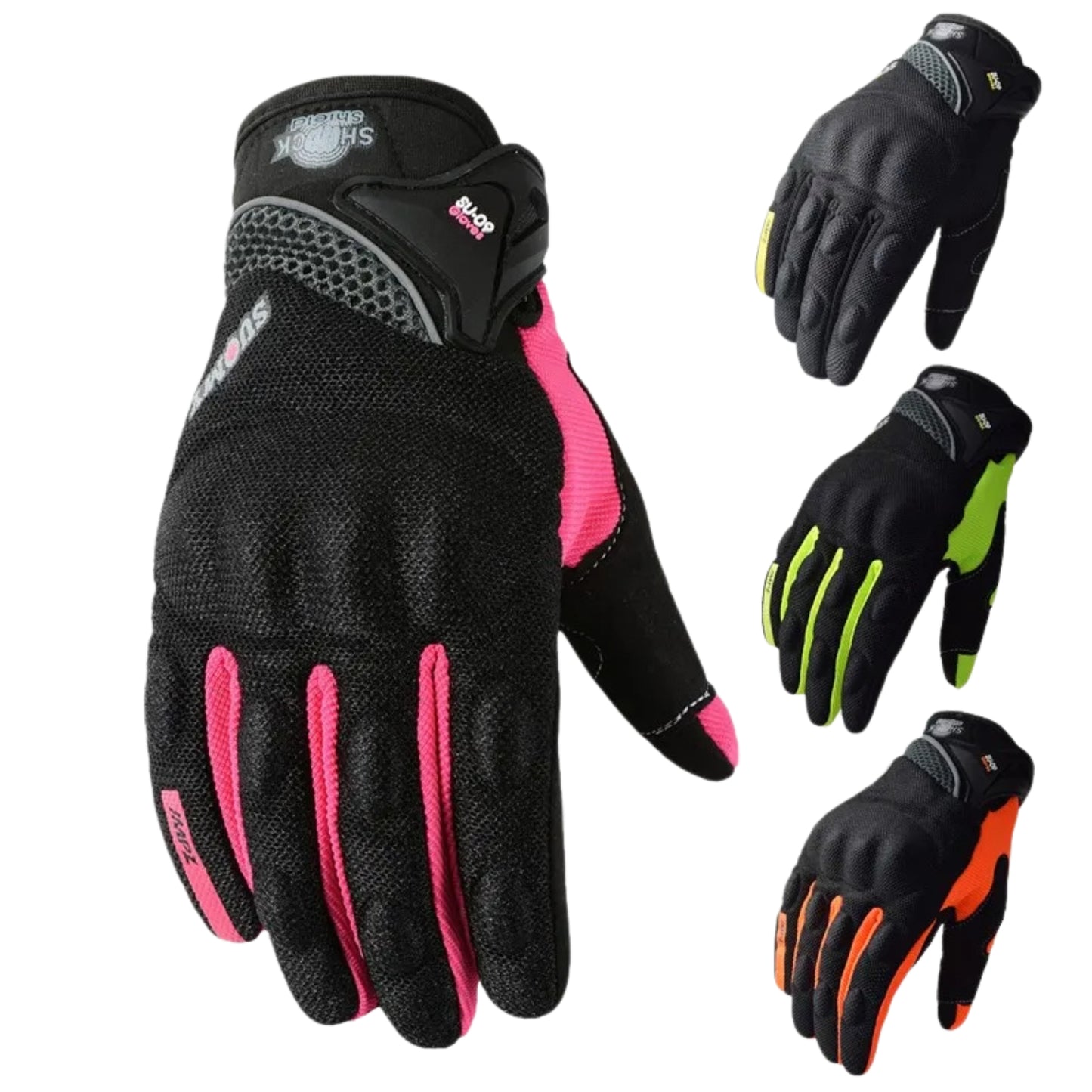 Gants moto femme été aérés
