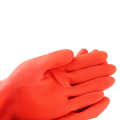 Long latex gloves for washing dishes