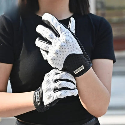 Gants moto femme tout-terrain anti chute