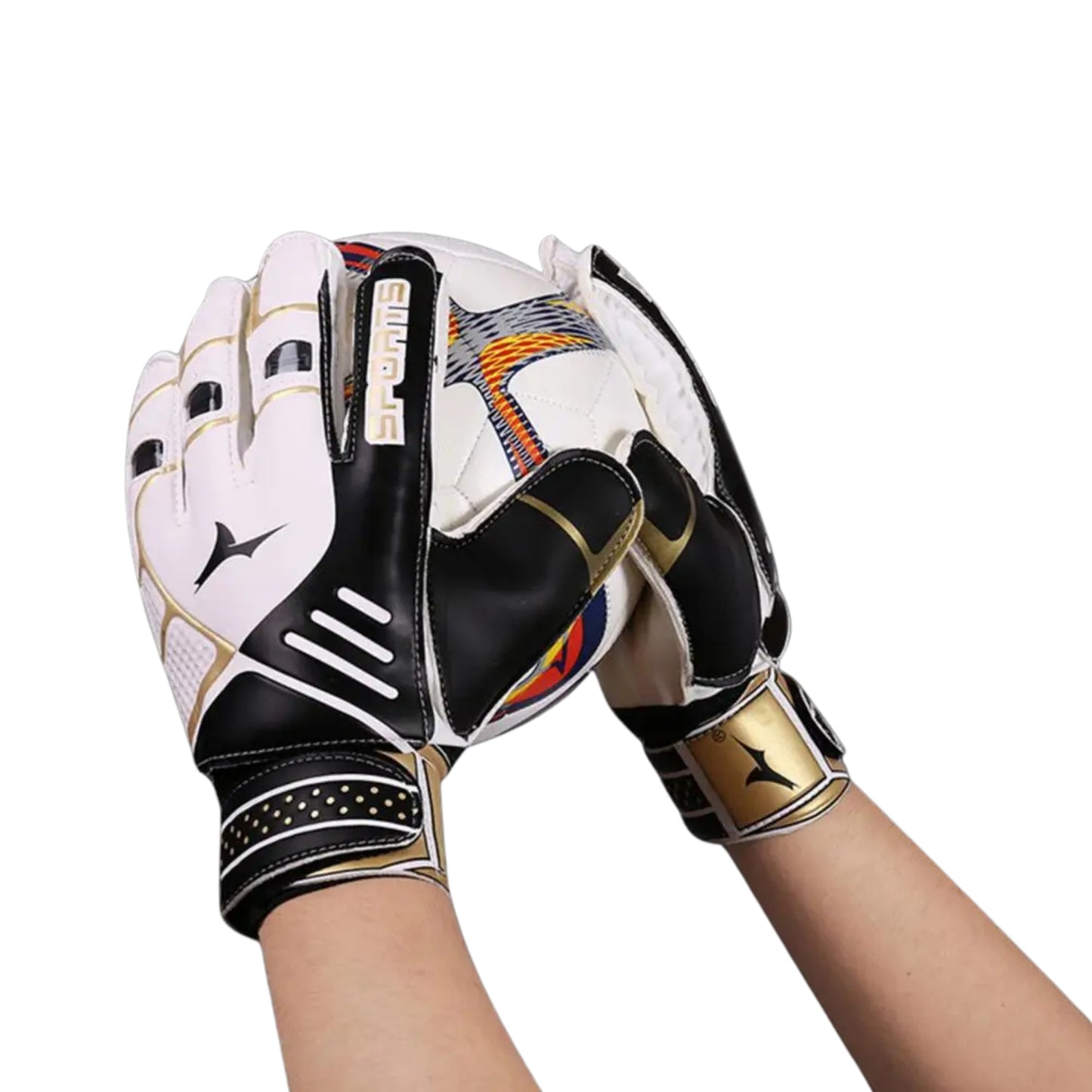Guantes de portero para niños con protección de muñecas