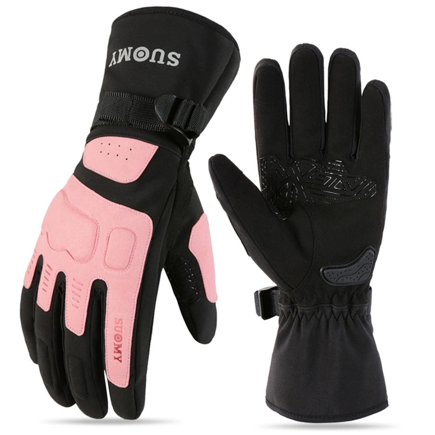 Gants moto femme imperméables coupe-vent
