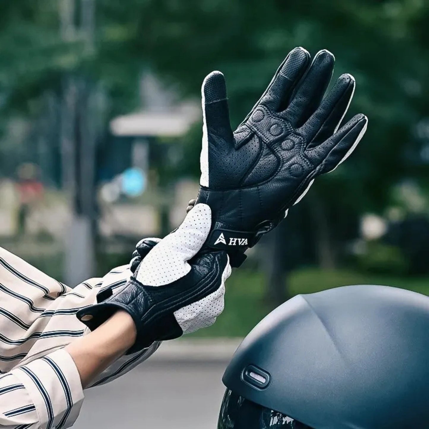 Gants moto femme tout-terrain anti chute