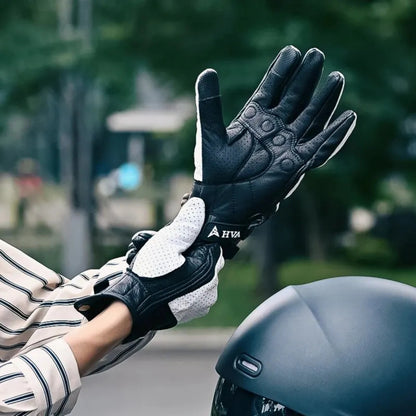 Gants moto femme tout-terrain anti chute