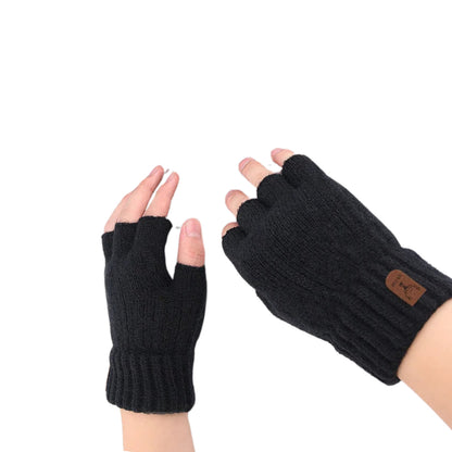 Mitaines homme confortables tricotées en laine