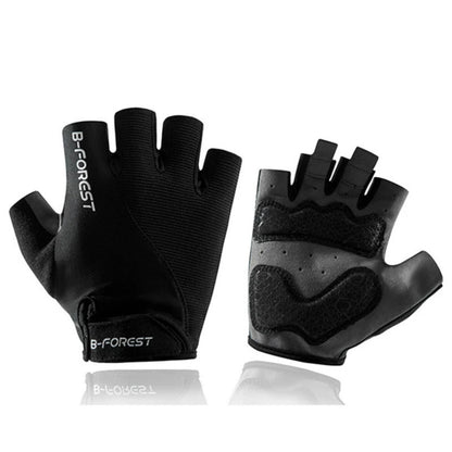 Unisex cycling gloves with anti-slip gel