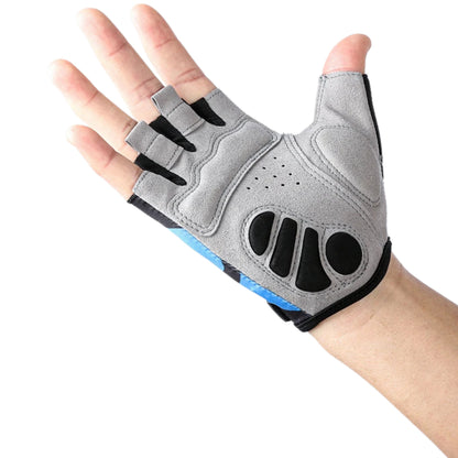 Breathable cycling gloves with patterns