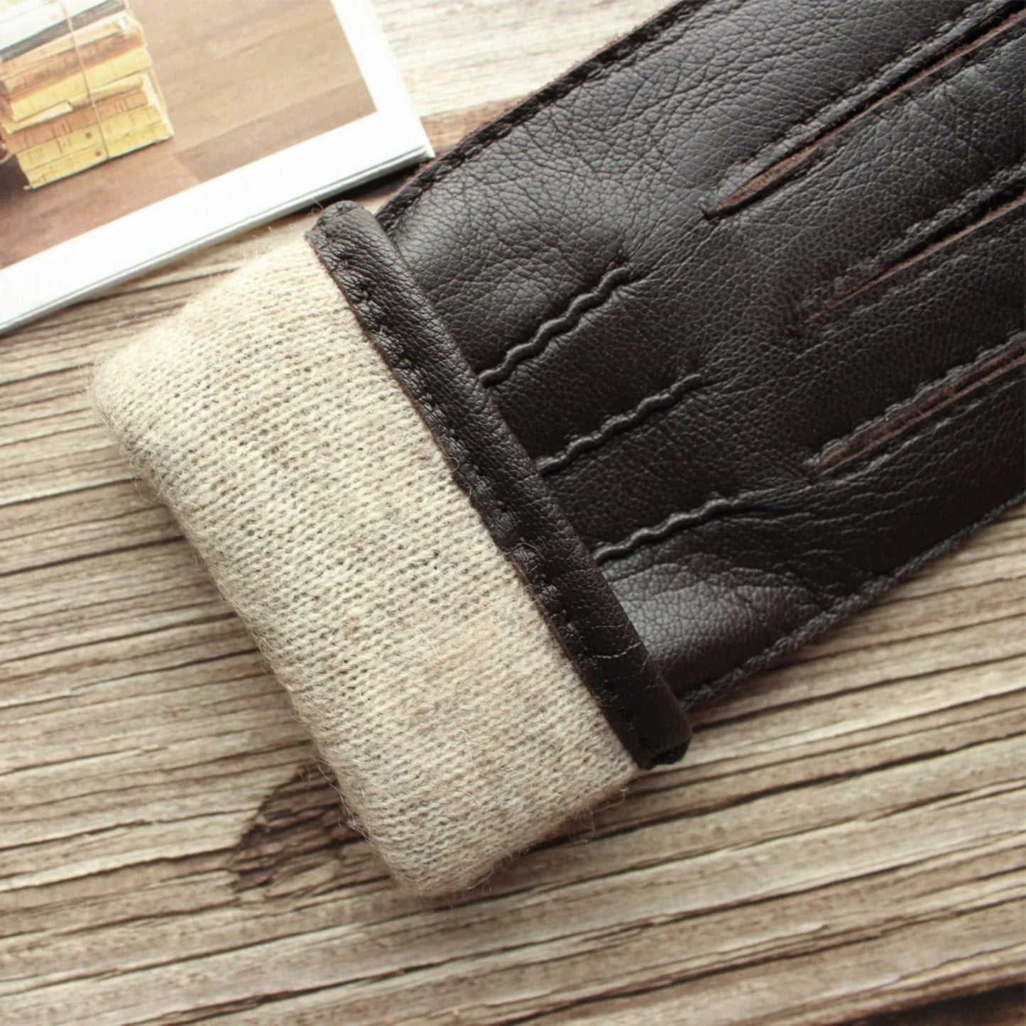 Gants cuir femme tendances classiques