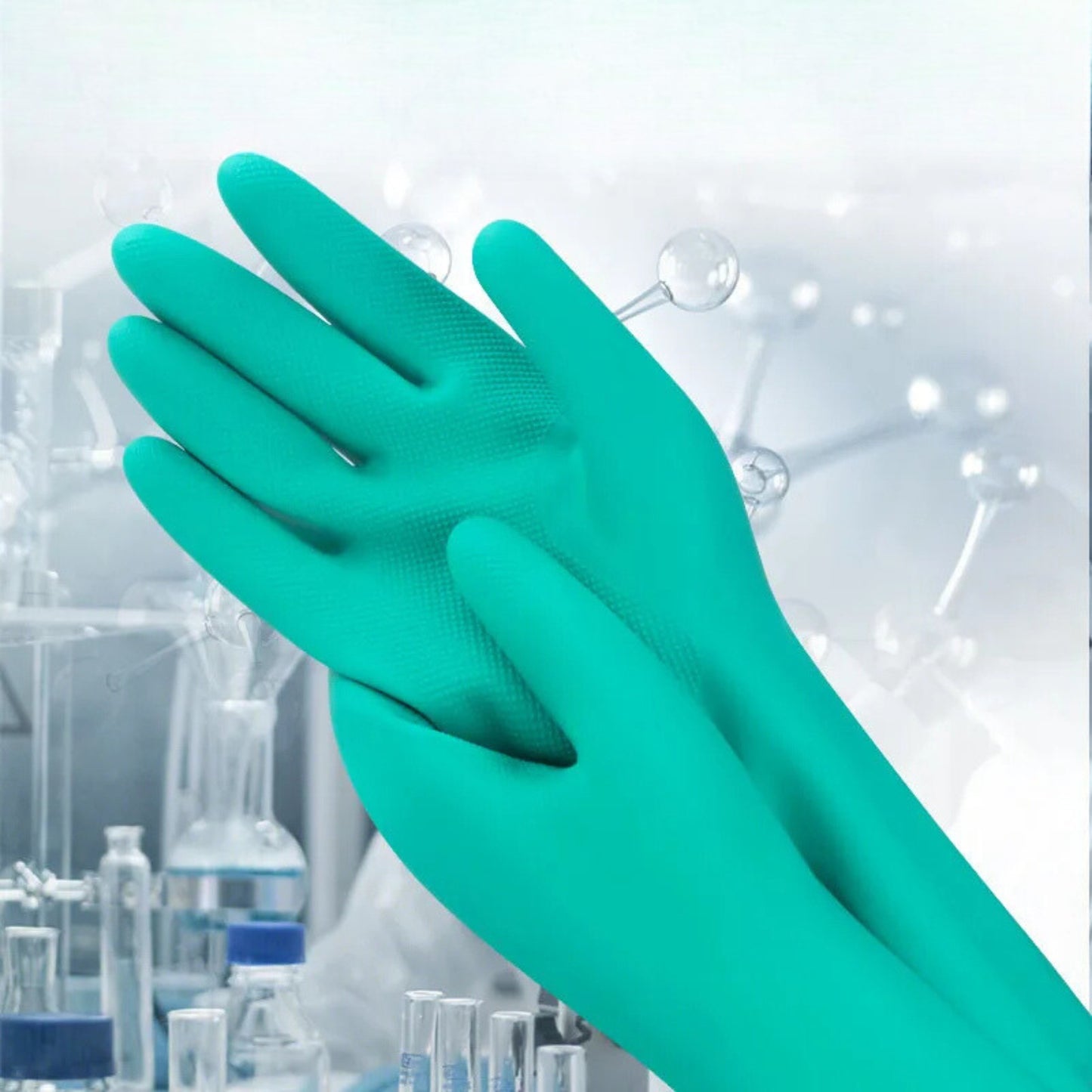 Latex rubber gloves for washing dishes 