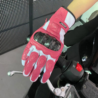 Gants moto femme été respirant