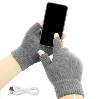 Manoplas calefactables recargables para hombre