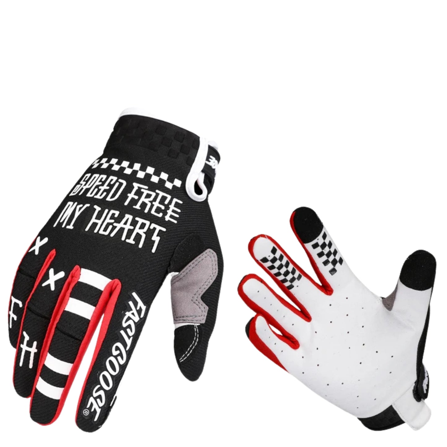 Gants VTT performance avec motifs
