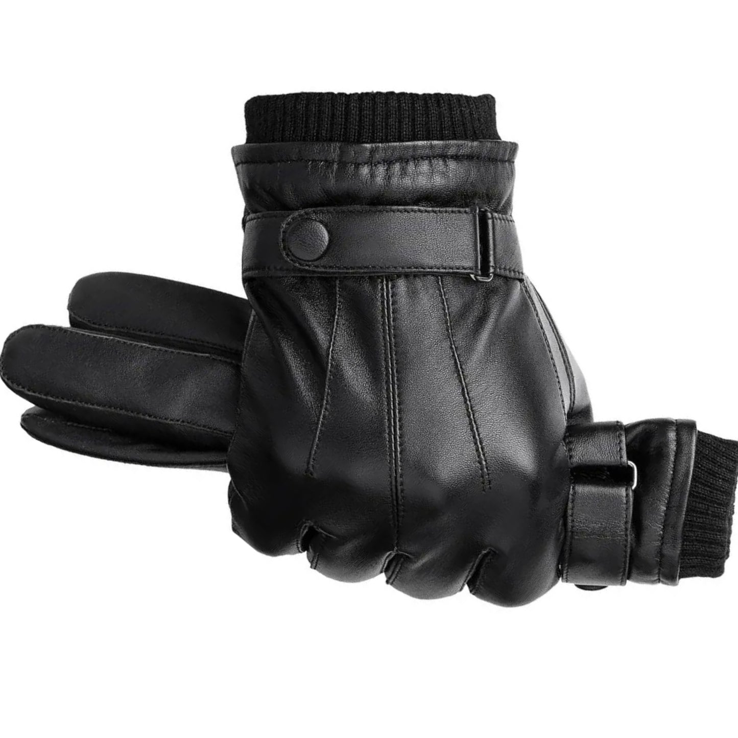 Gants cuir homme confortables tactiles