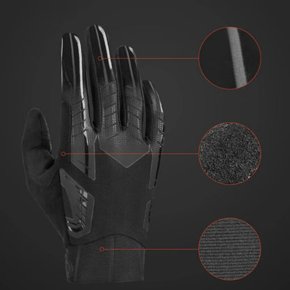 Gants VTT thermiques tactiles avec protections