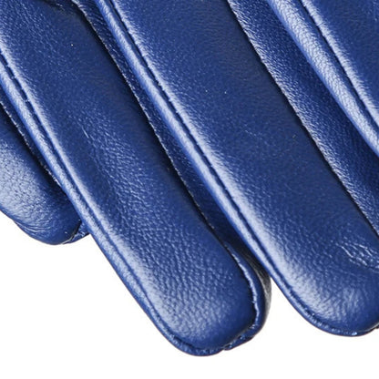 Gants cuir femme tactiles avec doublure