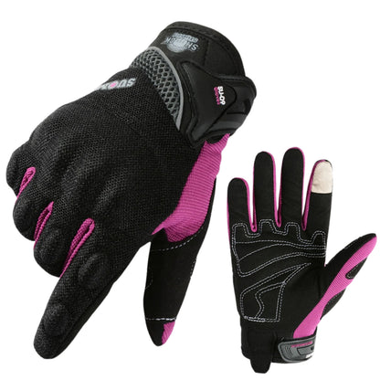 Gants moto femme été aérés