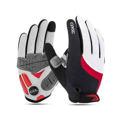 Thermal, shock-resistant winter cycling gloves