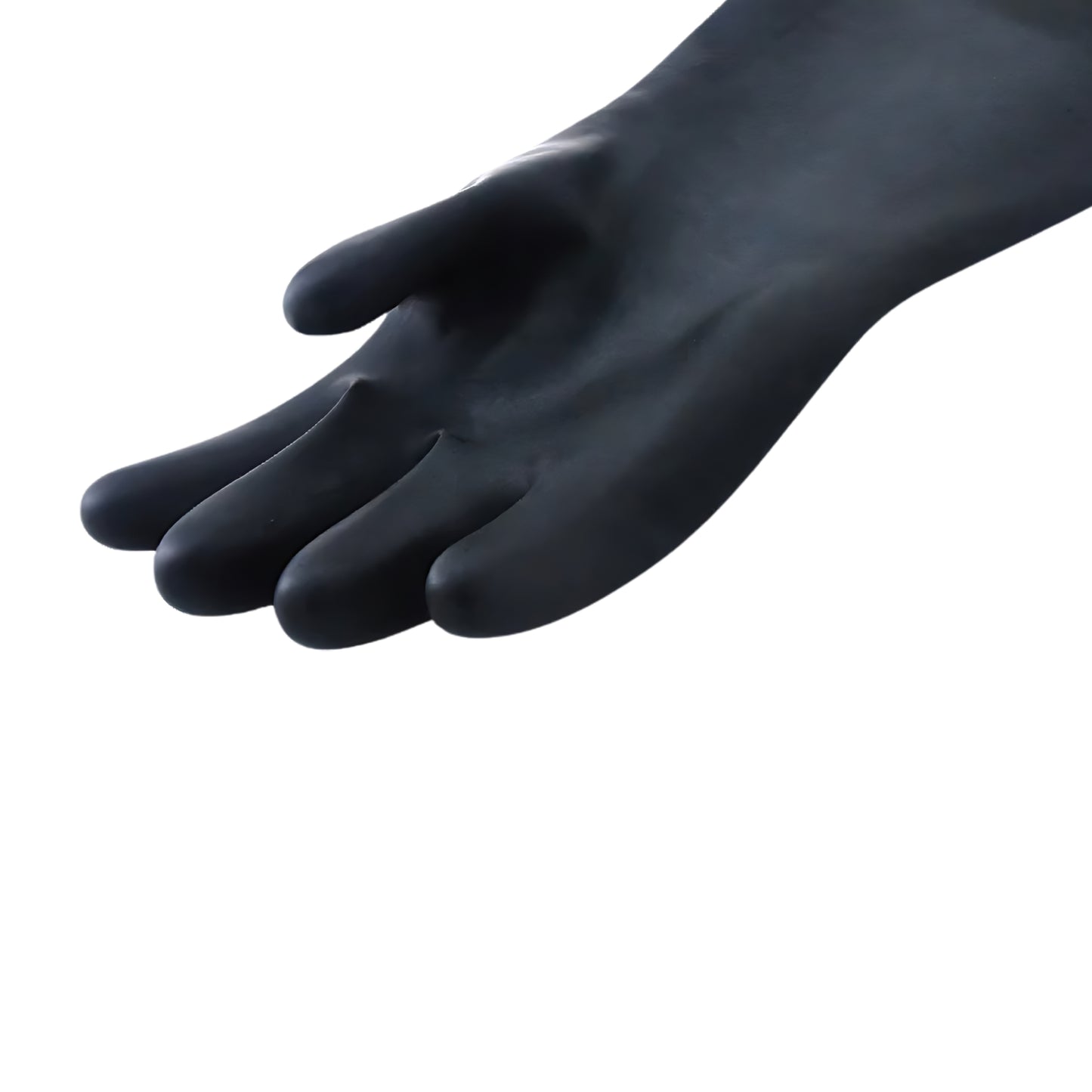 Chemical-resistant latex gloves