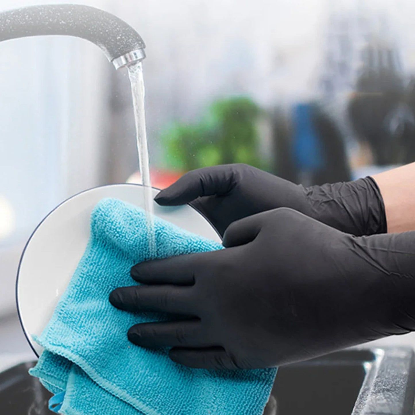 Gants latex étanches de qualité alimentaire