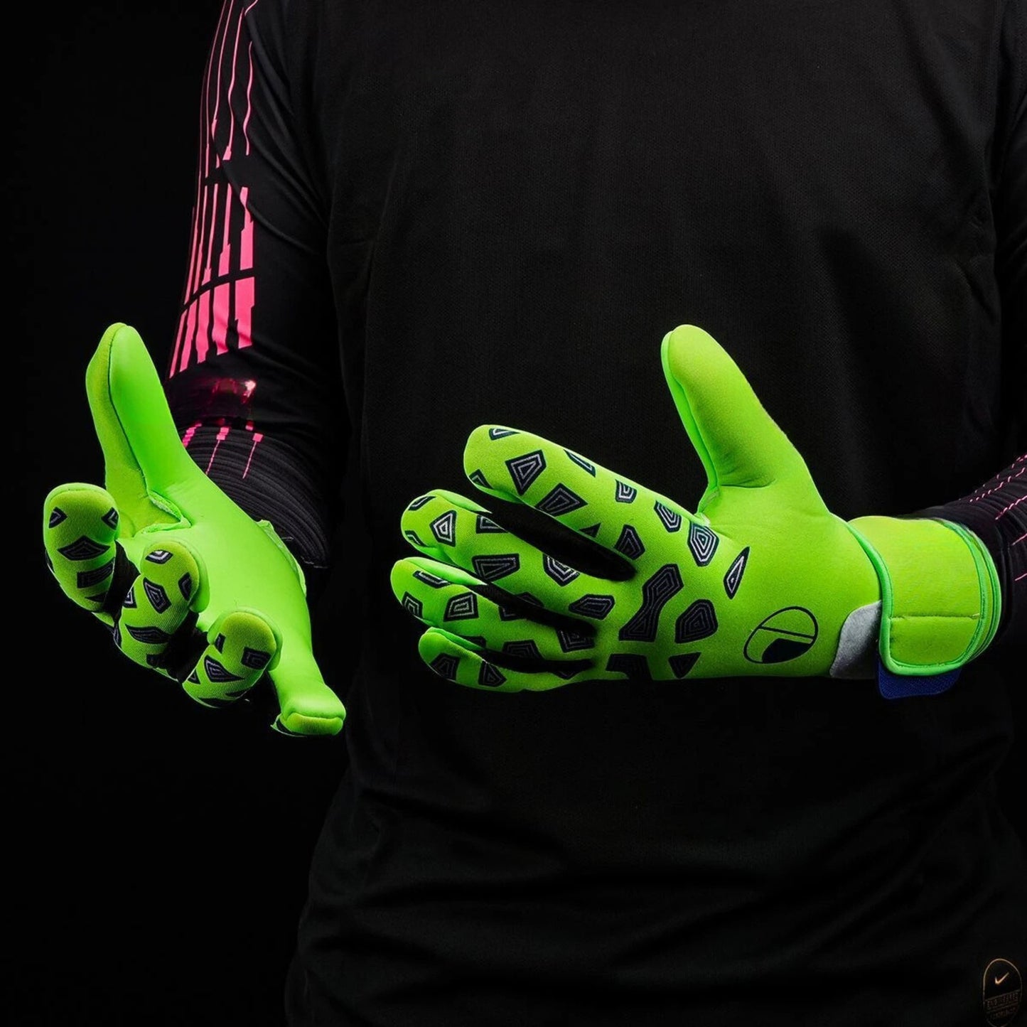 Guantes de portero flexibles con estampados