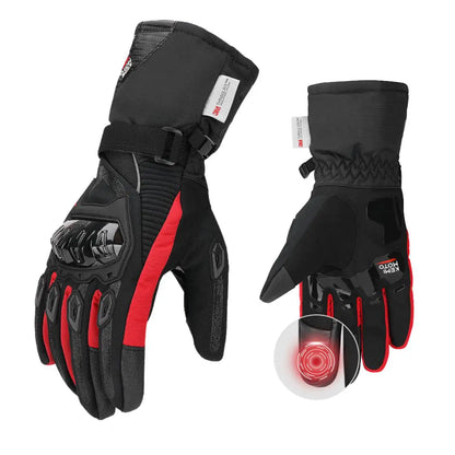 High-performance long winter motorcycle gloves