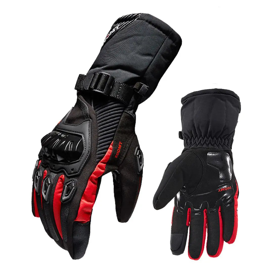 Gants moto hiver longs haute protection