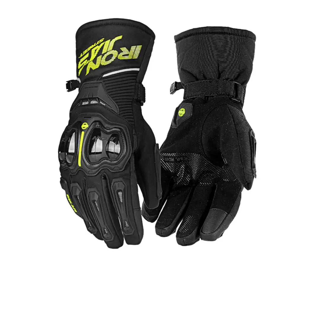Waterproof winter motorcycle gloves