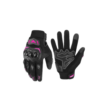 Gants moto été unisexes avec coque de protection