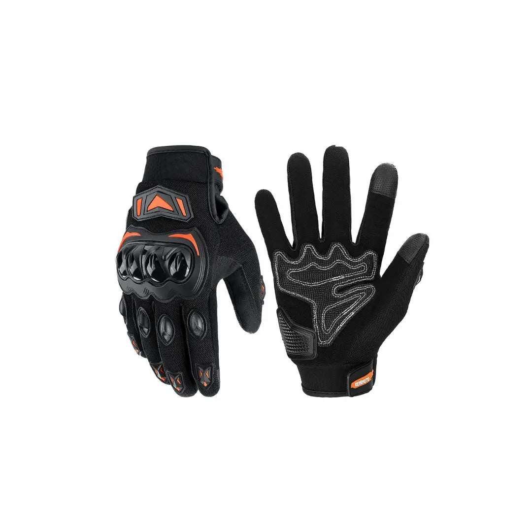 Gants moto été unisexes avec coque de protection