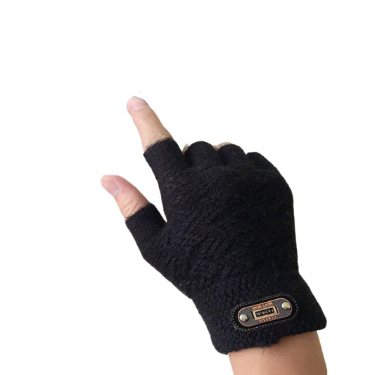 Mitaines homme en laine acrylique